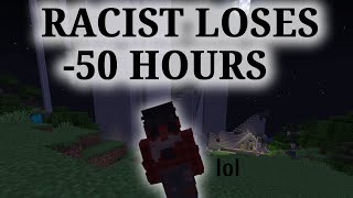 Making a Racist Start to Whine by Griefing him in Minecraft [upl. by Alburg]