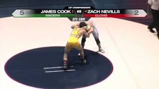 CIF Wrestling  Cook Madera vs Nevills Clovis [upl. by Bryant]