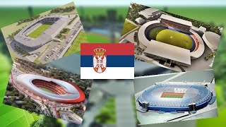 Budući stadioni u Srbiji  Future stadiums in Serbia [upl. by Angrist539]