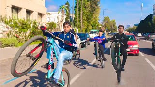 جاو من اكادير تال كازا بالبيكالات🚴🏻‍♂️✅  bikelife rideout [upl. by Yrannav714]