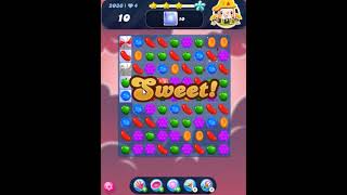 Candy Crush Saga Level 2036  3 Stars 22 Moves Completed No Boosters [upl. by Cordie]