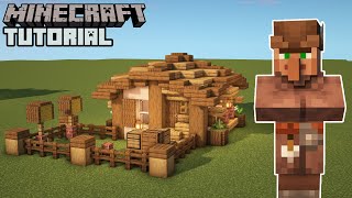 Minecraft  Fletchers House Tutorial Villager Houses [upl. by Kceb]