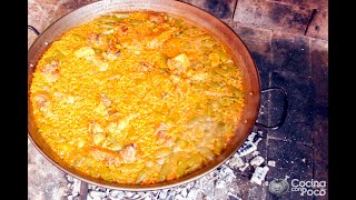 Paella Valenciana  Receta paso a paso HD [upl. by Donegan736]