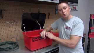 Redline 35 Gallon Benchtop Parts Washer [upl. by Nileuqaj]