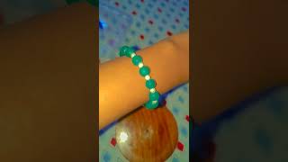 Aqua green bracelet ✨💐💚🌿 [upl. by Germayne]