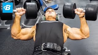 Abel Albonettis Mass Building Chest Workout  Full Commentary [upl. by Oren]