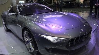 Maserati Alfieri – Dubai Motor Show 2015 [upl. by Ahsahs468]