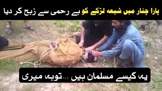 para chhinar mein shia zibah video ne kohram macha diya  shia ko kyun zibah Kiya gya [upl. by Grati]