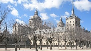 El Escorial Monastery and the Valley of the Fallen from Madrid [upl. by Erhard]