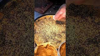 재료 폭탄 바삭바삭 달콤한 땅콩버터폭탄 팬케이크  Amazing Crispy Peanut Butter Bomb Pancakes  Taiwanese Street Food [upl. by Sidwel262]