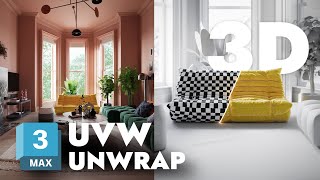 Mapping in 3ds Max  UVW Unwrap [upl. by Llehsem]