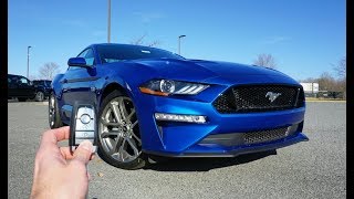 2018 Ford Mustang GT Premium Start Up Exhaust Test Drive and Review [upl. by Socrates]