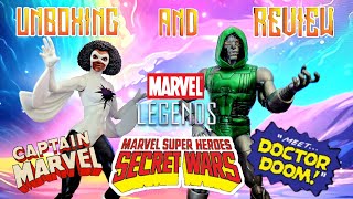 Marvel Legends Doctor Doom Action figure 2 Pack Unboxing and Review [upl. by Leggat466]