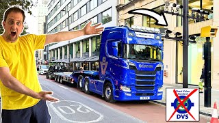 SCANIA V8 INTO THE CENTRE OF LONDON  NO PERMIT  truckertim [upl. by Clyte313]