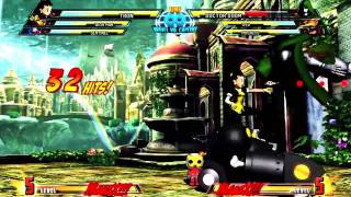 MvC3  quotClakeyDquot Tron Bonne Combo 720P [upl. by Mercy149]