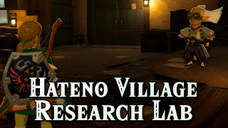 Hateno Village Research Lab  Side Adventure How To Get The Shrine Sensor [upl. by Lennahc922]