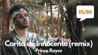 Prince Royce  Carita de Inocente remix LyricsLetra English Spanish Translation Meaning [upl. by Zohar]