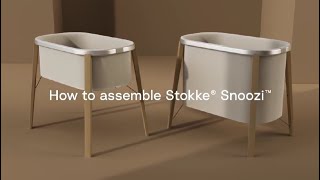 How to assemble Stokke® Snoozi™ [upl. by Ching]