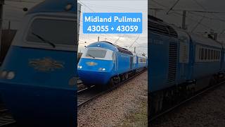 Midland Pullman flying through Warrington BQ station hst loco uktrainspotting trainwatching [upl. by Airetnuhs356]