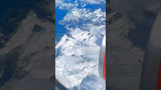 Why Choose a Window Seat Stunning Alps From Above travel airplaneviews [upl. by Lednem623]