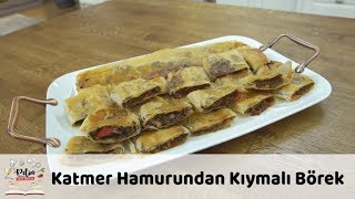 Katmer Hamurundan Kıymalı Börek Tarifi [upl. by Adamsen308]