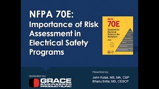 Webinar VOD  NFPA 70E Importance of Risk Assessment in Electrical Safety Programs [upl. by Herod]