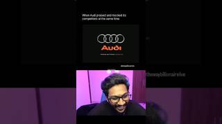 Audi ad😮‍💨🔥 eaglegaming audi car discordtrolls racingcar kerala trolls bmw benz [upl. by Yelbmik]