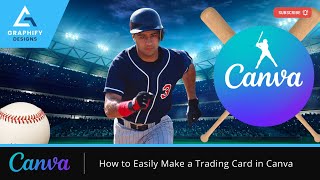 How to Easily Make a Trading Card in Canva [upl. by Cecily79]