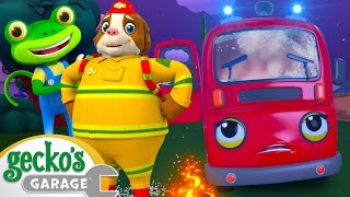 Firefighting Friends  Geckos Garage  Trucks For Children  Cartoons For Kids [upl. by Trin60]