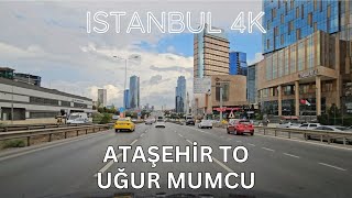 Istanbul 4K Drive from Ataşehir to Uğur Mumcu in Kartal District – Turkey 4K Drive Video [upl. by Yla]