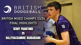 British Mixed Champs 202324 Final Highlights  Derby Phantoms 1 vs Ballyhackamore Barbarians [upl. by Anoniw]