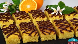 PASTELITOS DE NARANJA CON CHOCOLATE TIERNOS JUGOSOS Y FÁCILES  Loli Domínguez  Recetas [upl. by Hayouqes]