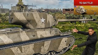 THE HIGHEST TANK  M6A2E1 WAR THUNDER MOBILE [upl. by Hayse]