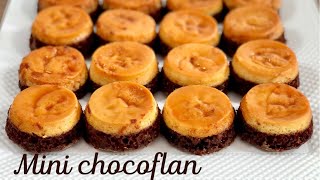 MINI CHOCOFLAN IDEAL PARA MESAS DE POSTRES TAMAÑO DE CUPCAKES  POSTRES CON IXCHEL [upl. by Plato]