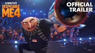 DESPICABLE ME 4  Official Trailer Universal Pictures HD [upl. by Kendry]