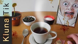 TEA with my GRANDMA Kluna Tik Dinner 70  ASMR eating sounds no talk [upl. by Eivad]