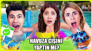 YAPTIM YAPMADIM CHALLENGE  İĞRENÇ SORULAR  YAĞMUR KAYA [upl. by Hasile327]