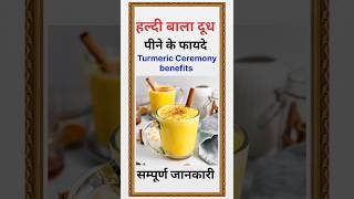 Haldi Doodh Peene Ke Fayde  हल्दी वाला दूध के फायदें और नुकसान  Benefits of Milk Turmeric [upl. by Annoif327]