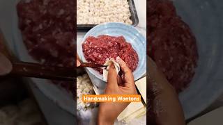 The Process of Handmaking Wontons [upl. by Dolly]