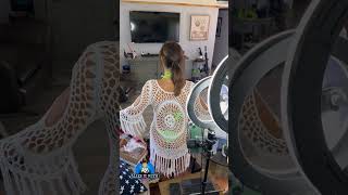 LIVE beach cover up try on shopping haul maryburke themaryburke [upl. by Liuka]