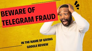 Beware of Telegram App Fraud in the name of giving review on Google [upl. by Hcir]