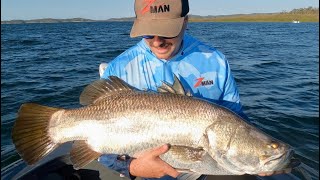 Massive barramundi smashes my soft plastic [upl. by Jorgenson]