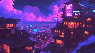 Lofi Hip Hop Beats 📼 1980s amp 90s Nostalgic Vibes amp Old Japanese Town Ambience 🌆 Lofi Rain Playlist [upl. by Imat]