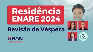 Residência ENARE 2024  Enfermagem Revisão de Véspera [upl. by Ziguard]