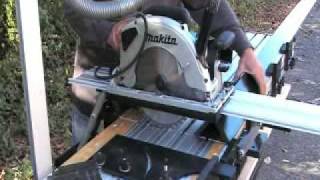 EZ track saw  Radial Arm Saw take 1 [upl. by Alvie]