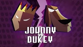 Johnny Test  3x2b  Johnny vs Dukey  Full HD [upl. by Ahsema768]