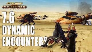 SWTOR Dynamic Encounters System First Impressions 76 PTS [upl. by Dalis822]