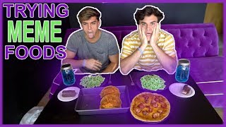 MAKING MEME FOODCOOKING WITH THE DOLAN TWINS [upl. by Odie]