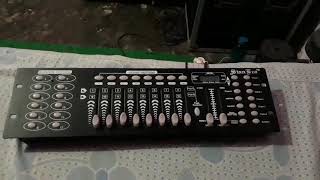 Dmx 512 sharpy light programming in Hindi [upl. by Allx]