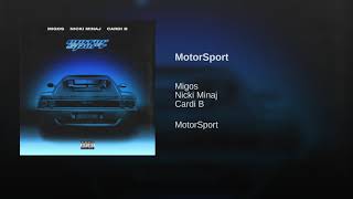 Migos  Motorsport Ft Nicki Minaj amp Cardi B OFFICIAL AUDIO [upl. by Cummins]